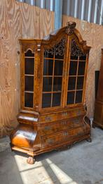 Grote Anntieke Hollandse vitrine kast, Ophalen