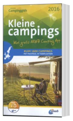 ANWB Campinggids Kleine campings 2016, Europa, Ophalen of Verzenden, Zo goed als nieuw, Reisgids of -boek