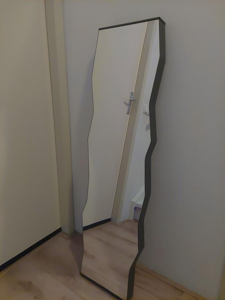 Ola Wihlborg vintage spiegel Ikea, Ophalen, Minder dan 50 cm, 100 tot 150 cm, Zo goed als nieuw