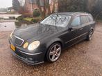 Mercedes-Benz E-klasse Combi 500 AMG uitv. (dus geen E55), Auto's, Mercedes-Benz, Automaat, Achterwielaandrijving, Gebruikt, Zwart