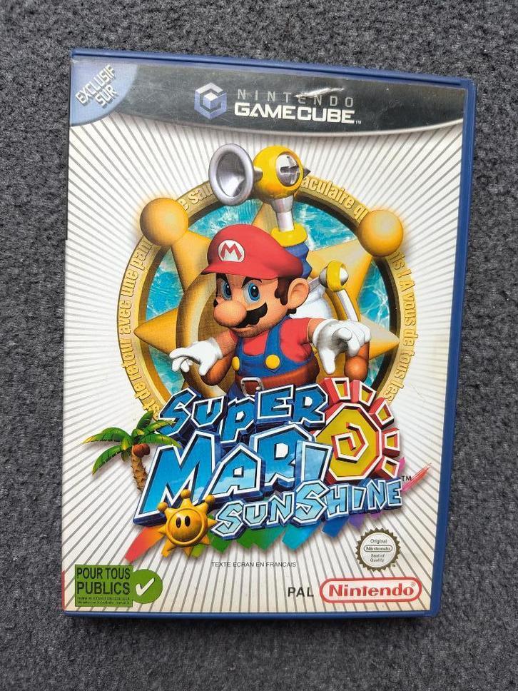 Super Mario Sunshine Gamecube game, Spelcomputers en Games, Games | Nintendo GameCube, Zo goed als nieuw, Platform, 1 speler, Vanaf 3 jaar