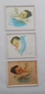 Passie Peage Cutmann schilderijtjes,vintage,jaren 60, Verzamelen, Ophalen of Verzenden, 1960 tot 1980, Gebruikt, Overige onderwerpen