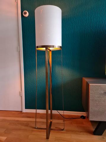 Retro/vintage vloerlampen 2x