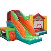 Avyna Springkussen Fun Palace Big 9 in 1 Pro Trampolineland, Hobby en Vrije tijd, Feestartikelen | Verhuur, Nieuw, Overige, Ophalen of Verzenden