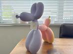 Jeff Koons Houten Balloon Dog In Paarse, Roze & Oranje Paste, Ophalen of Verzenden