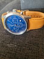 Black &Gold, Sieraden, Tassen en Uiterlijk, Horloges | Heren, Overige merken, Leer, Nieuw, Ophalen of Verzenden