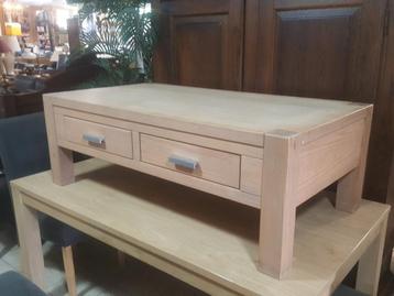2 Mooie Verschillende Salontafels met Lades. (Los te Koop) beschikbaar voor biedingen