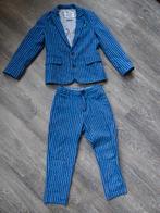 Scotch & Soda Shrunk linnen pak blazer en pantalon 116/128, Broek, Ophalen of Verzenden, Zo goed als nieuw, Scotch & Soda