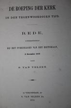 S. van Velzen - De roeping der kerk (1873), Ophalen of Verzenden, Gelezen, Christendom | Protestants