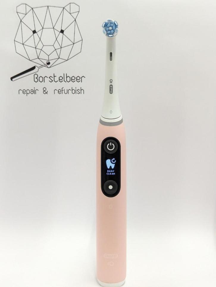 Oral B IO7 roze 1 jaar garantie, Sieraden, Tassen en Uiterlijk, Uiterlijk | Mondverzorging, Zo goed als nieuw, Tandenborstel, Ophalen of Verzenden