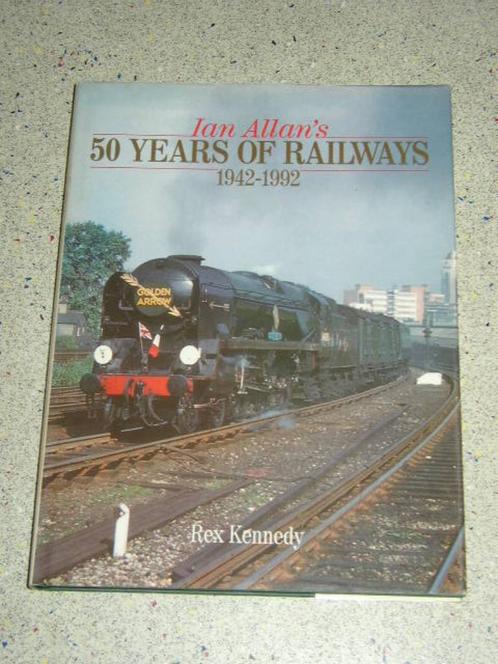 50 Years of Railways 1942 - 1992, Verzamelen, Spoorwegen en Tramwegen, Zo goed als nieuw, Bus of Metro, Boek of Tijdschrift, Verzenden