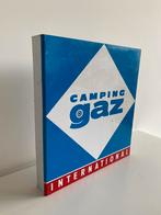 Metalen reclamebord Campinggaz, Ophalen of Verzenden, Gebruikt, Reclamebord