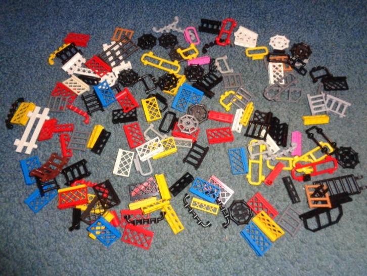 Partij G110=Lego hekjes, Kinderen en Baby's, Speelgoed | Duplo en Lego, Gebruikt, Lego, Losse stenen, Ophalen of Verzenden