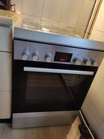 Bosch fornuis oven combi 4 pits, 4 kookzones, Vrijstaand, Zo goed als nieuw, 45 tot 60 cm