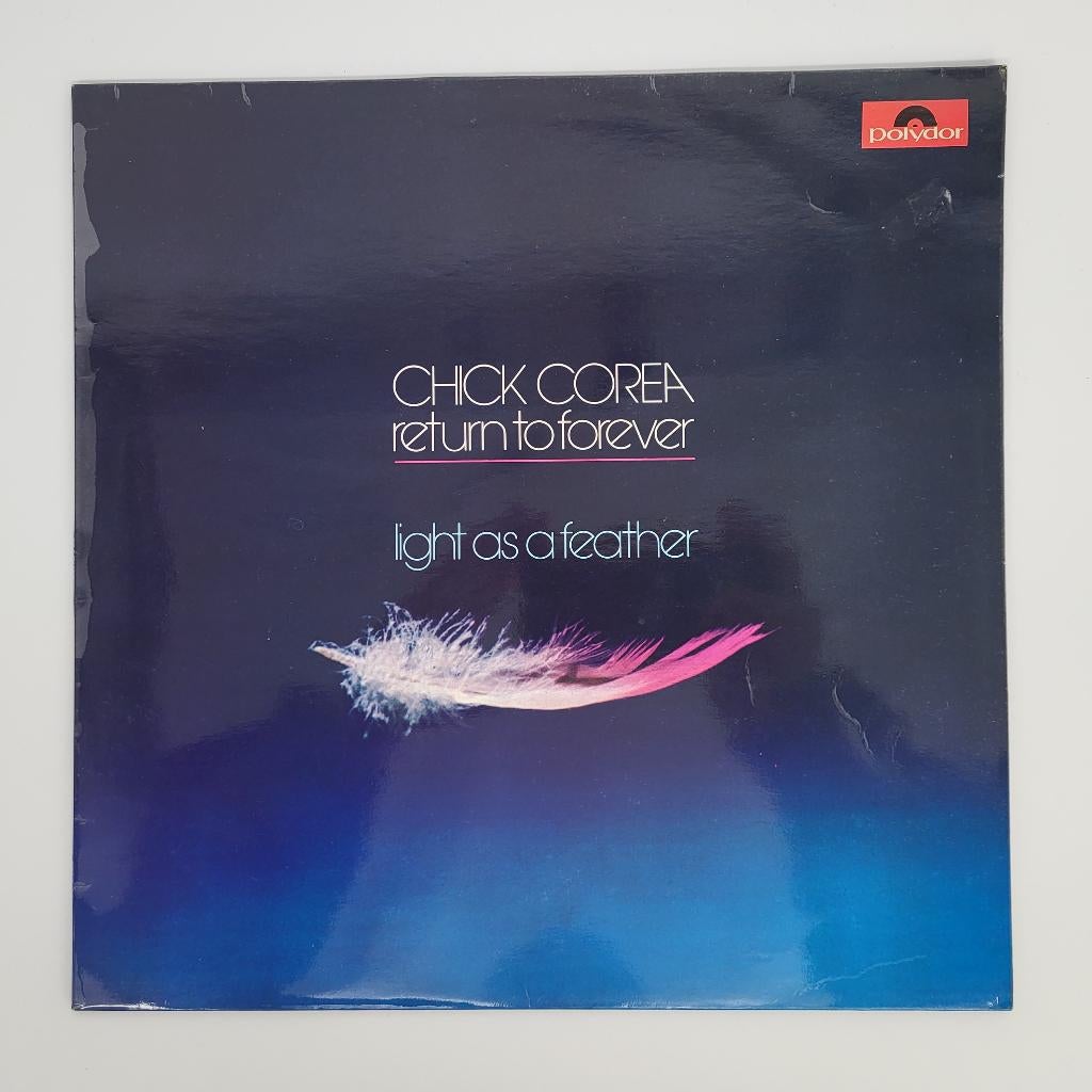 Return to Forever - Light as a feather - Vinyl LP - UK '73, Cd's en Dvd's, Vinyl | Jazz en Blues, 1960 tot 1980, Gebruikt, Ophalen of Verzenden