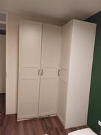 Te koop: hoge en ruime witte Ikea kledingkast, Huis en Inrichting, Kasten | Kledingkasten, Ophalen, 200 cm of meer, Met hangruimte