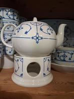 Blauw saks saksisch tea for one, Huis en Inrichting, Keuken | Servies, Ophalen of Verzenden, Aardewerk, Overige stijlen