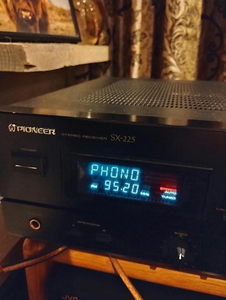 Pioneer SX225 Tuner Versterker phono input B&W DM110i boxen, Audio, Tv en Foto, Stereo-sets, Gebruikt, Tuner of Radio, Speakers