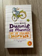 Dummie de Mummie en de Gouden Scarabee - Tosca Menten, Boeken, Ophalen of Verzenden, Zo goed als nieuw, Sprookjes