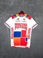Manzana Postobon Fietsshirt Castelli XL Wierelshirt Vintage, ., Ophalen of Verzenden, Zo goed als nieuw, .