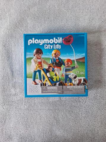 Nieuw set playmobil gezinswandeling 3209 tbv goed doel beschikbaar voor biedingen