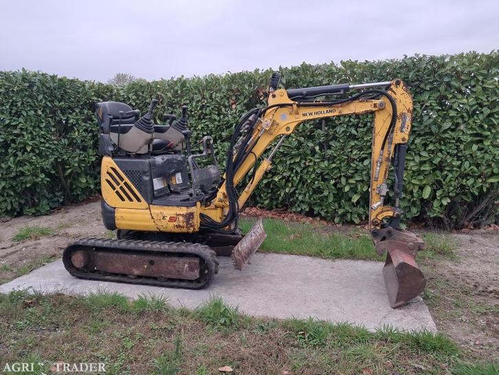 Minigraver New Holland E9 SR / Marge / Sloop- sorteer Minikr, Zakelijke goederen, Machines en Bouw | Overig