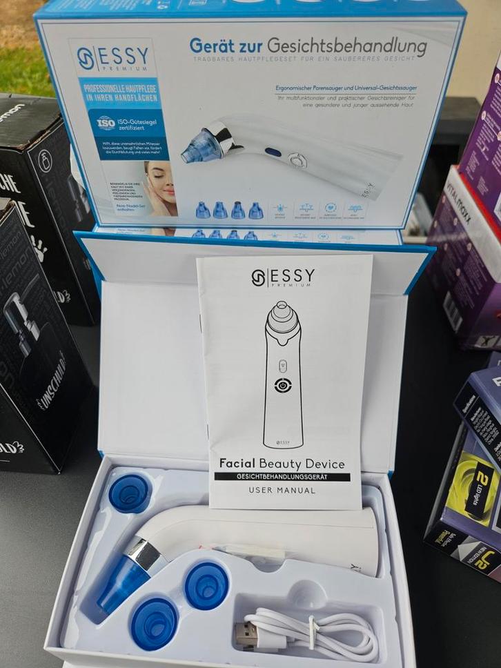 Essy Premium Gezichtsbehandeling Apparaat, Witgoed en Apparatuur, Persoonlijke-verzorgingsapparatuur, Nieuw, Overige typen, Ophalen of Verzenden