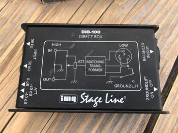 Passieve DI type DIB-100 stageline beschikbaar voor biedingen