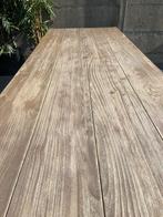 Te koop tuintafel, Ophalen of Verzenden, Zo goed als nieuw, Rechthoekig, Hout
