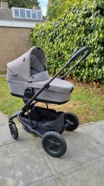 Easywalker Harvey 2 grijs duo combi dubbele kinderwagen, Gebruikt, Combiwagen, Verstelbare duwstang, Ophalen