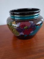 gouds plateel bloempot, Ophalen
