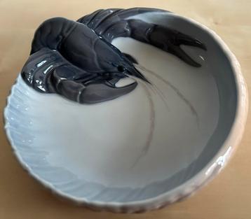 ROYAL COPENHAGEN Denmark art deco porseleinen schaalt kreeft beschikbaar voor biedingen