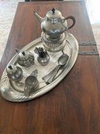 Compleet tinnen theeservies Metawa 306, Ophalen