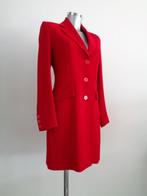 Vertigo lange rode jas, maat small, origineel, Ophalen of Verzenden, Zo goed als nieuw, Maat 36 (S), Rood