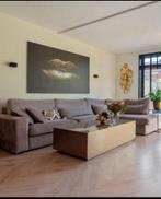 Luxe schilderij wandpaneel 180x120 goud zwart lippen, Ophalen of Verzenden, Zo goed als nieuw