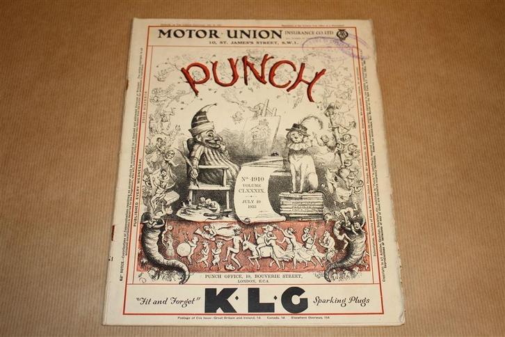 Punch. Zeldzaam los nummer. July 10, 1935. [Satire/Humor], Antiek en Kunst, Antiek | Boeken en Bijbels, Ophalen of Verzenden
