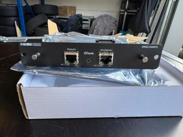 Klark Teknik DN32-Dante kaart M32 of X32 serie beschikbaar voor biedingen