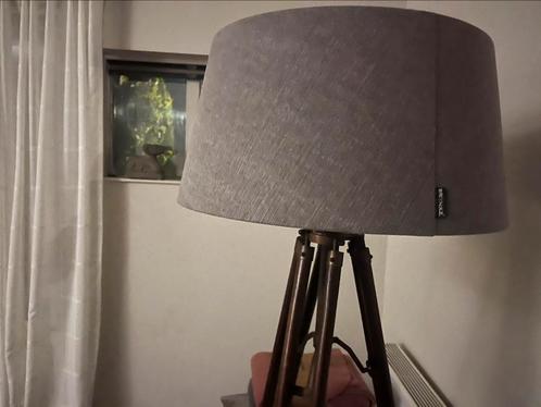Brynxz Lampenkap Stone | H24 x Ø50 cm, Huis en Inrichting, Lampen | Lampenkappen, Nieuw, Minder dan 25 cm, Rond, Grijs, Ophalen of Verzenden