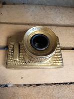Camera kaarsenhouder goud, Ophalen of Verzenden, Nieuw, Minder dan 25 cm