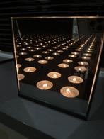 Kaarsenhouder spiegel rookglas 3D - NIEUW, Huis en Inrichting, Nieuw, Ophalen of Verzenden