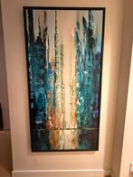 Abstract Olieverf Schilderij 180x100, Antiek en Kunst, Ophalen