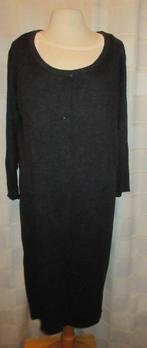 Donkergrijze tricot jurk Hema NIEUW maat xl A25, Maat 46/48 (XL) of groter, Nieuw, Ophalen of Verzenden, Grijs