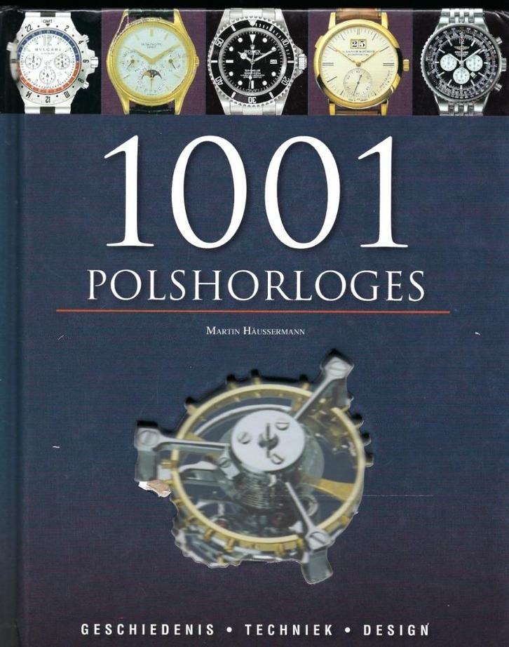 1001 POLSHORLOGE BOEKWERK GESCHIEDENIS * TECHNIEK * DESIGN., Boeken, Mode, Nieuw, Overige onderwerpen, Ophalen of Verzenden