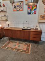 XL vintage sideboard dressoir  jaren 60 70 teak, Huis en Inrichting, Kasten | Dressoirs, Ophalen, ,, ,, ,
