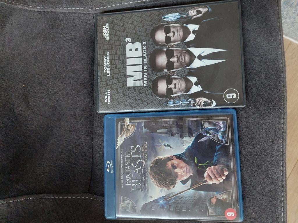 DVD's: Men in Black 3 & Fantastic Beasts, Ophalen of Verzenden, Zo goed als nieuw, Science Fiction en Fantasy