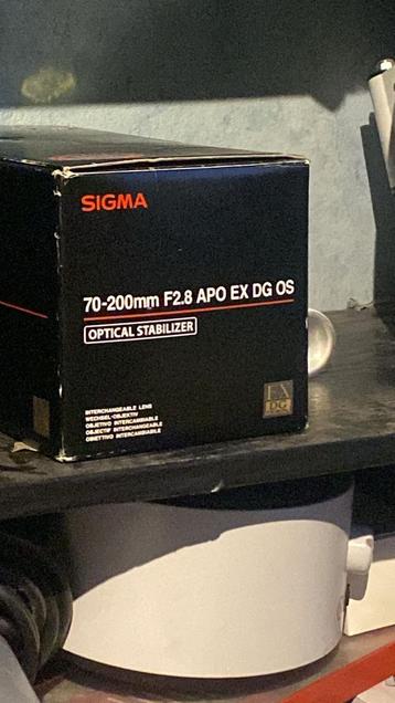 Sigma 70-200mm f2.8 APO EX DG OS beschikbaar voor biedingen