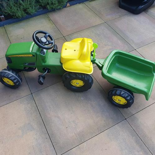 John Deere tractor, Kinderen en Baby's, Speelgoed | Buiten | Skelters, Gebruikt, Overige merken, Ophalen