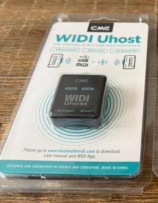 CME Widi Uhost - Draadloze MIDI Adapter, Muziek en Instrumenten, Midi-apparatuur, Zo goed als nieuw, Ophalen of Verzenden