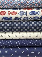 Hobbypakket marine, Blauw, Nieuw, Ophalen of Verzenden, Katoen