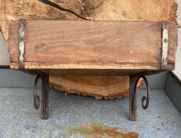 WOODEN BRICK MOULD VINTAGE MUURMONTAGE STEENKIST  beschikbaar voor biedingen